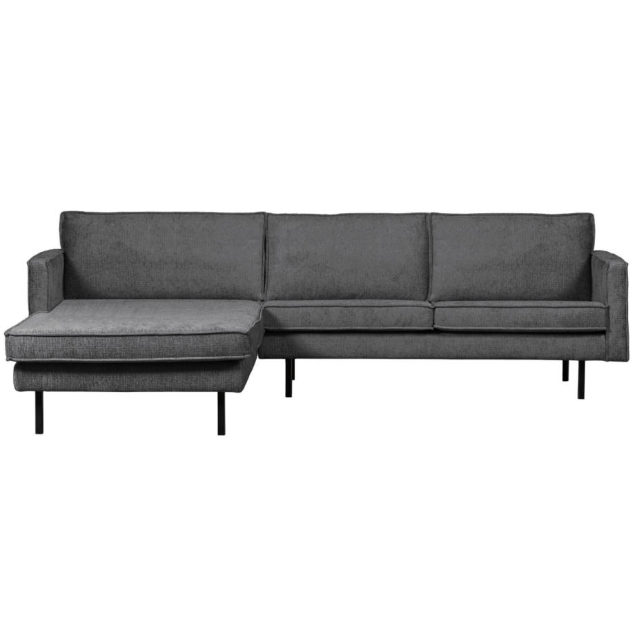 Rodeo chaise longue links structure velvet