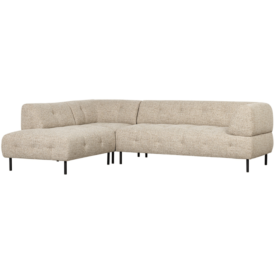 Lloyd hoekbank links grof geweven