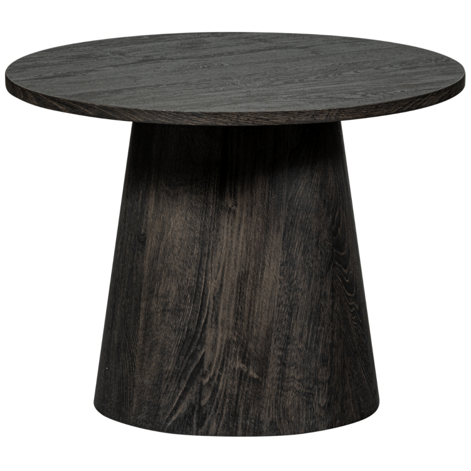 Maan salontafel mdf 45xø60 cm - donkerbruin