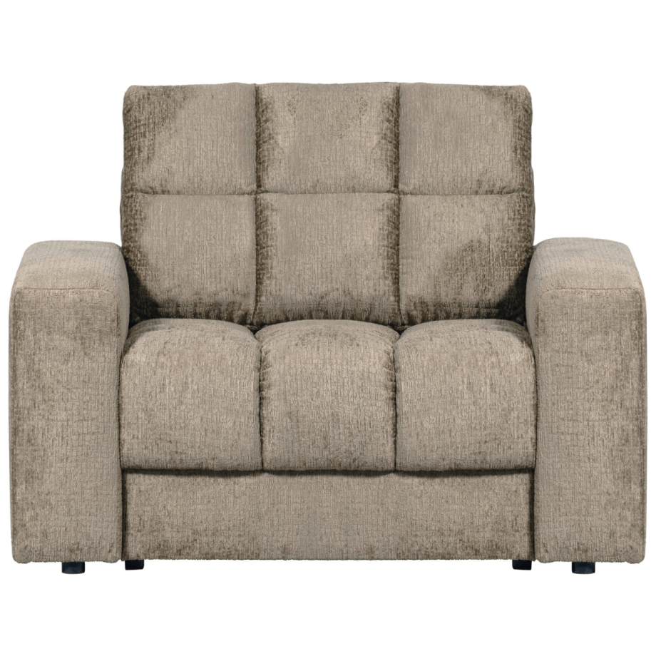 Second date fauteuil structure velvet