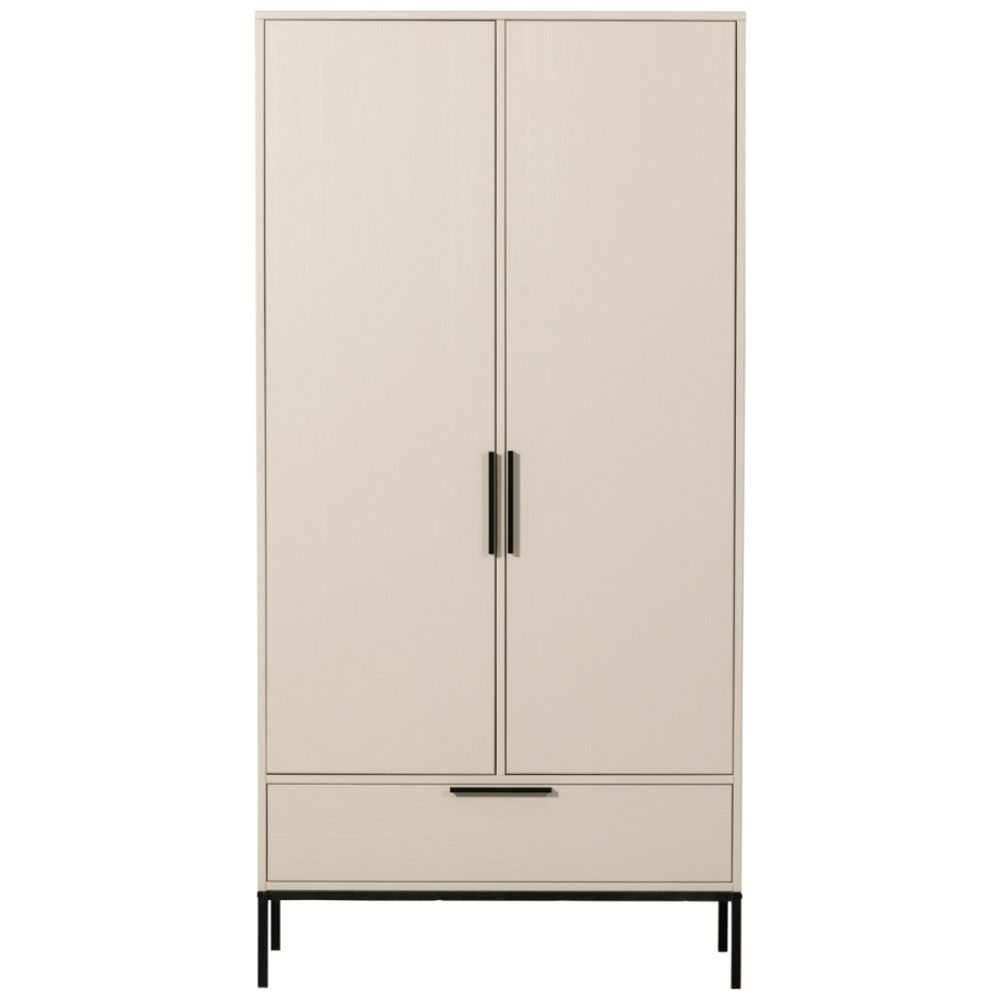 Woood Adam 2-deurs kast - grenen dust