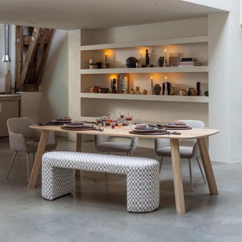 Tablo eettafel deens ovaal 220x100 cm