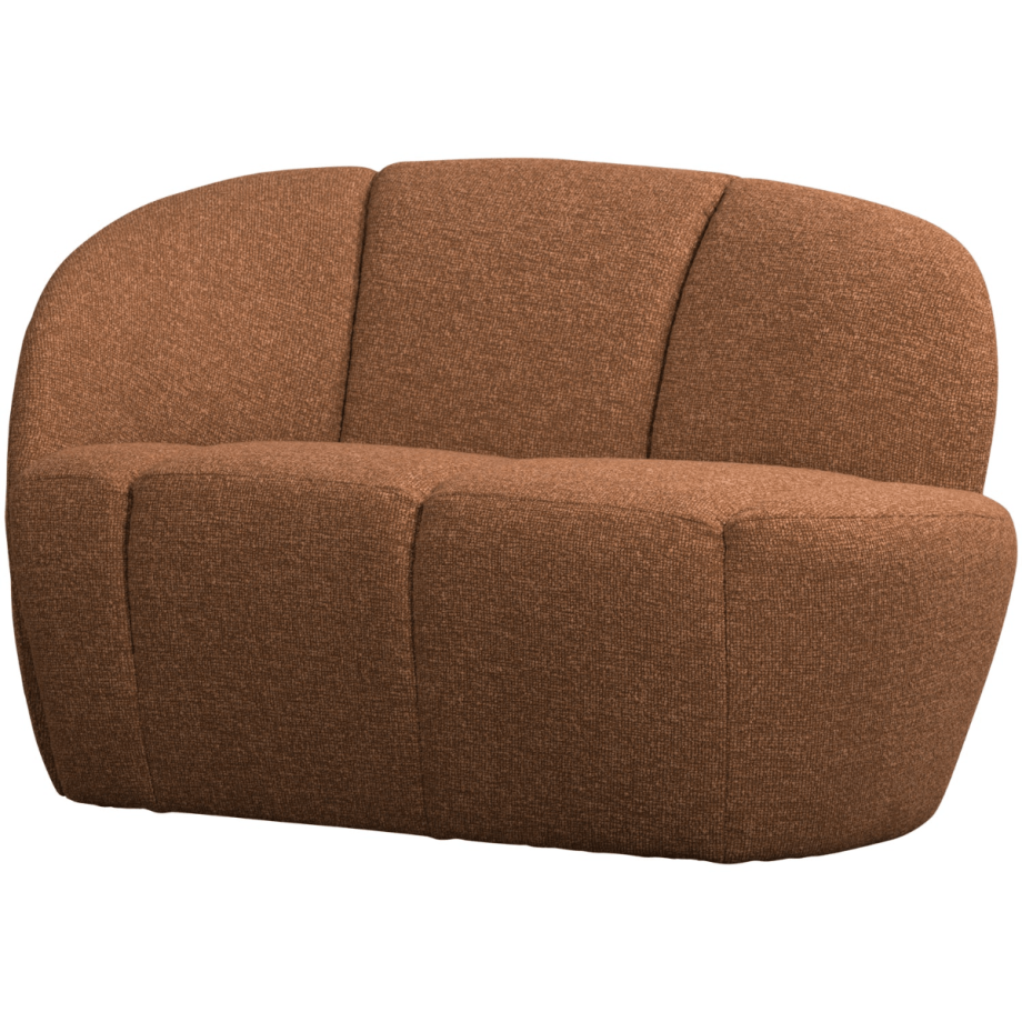 Mojo 2-zits bankje links bouclé