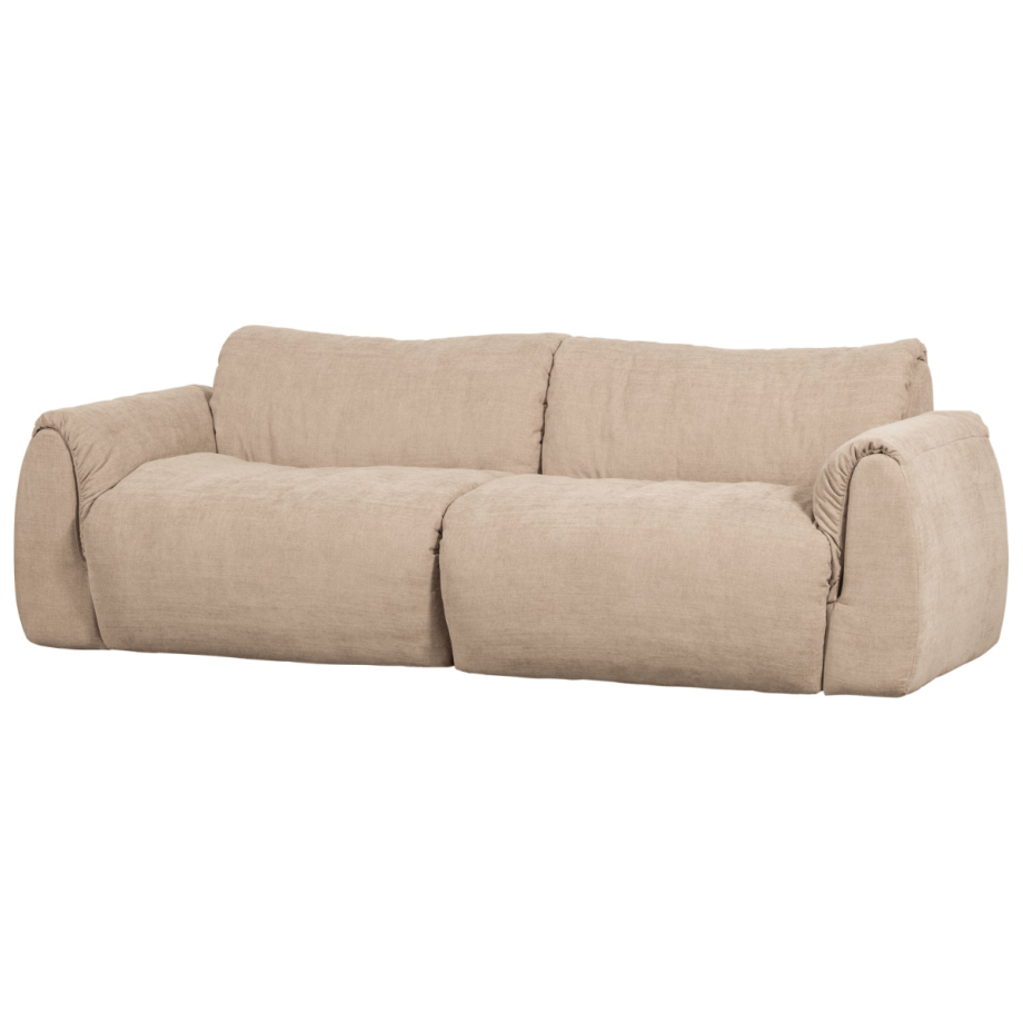 Baggy 2-zits bank geweven chenille