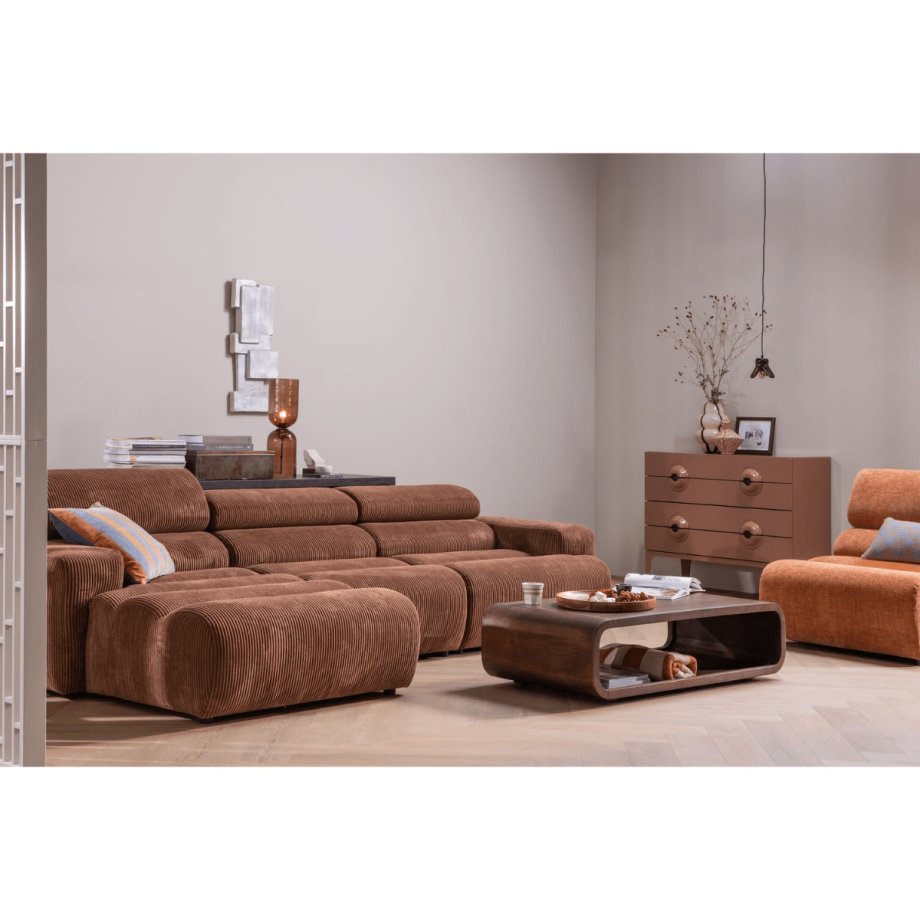 Novi 1-zits element arm rechts ribstof