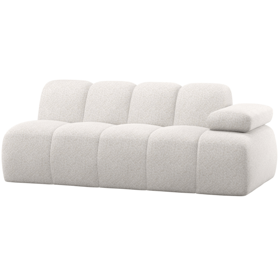 Mojo 2-zits element arm rechts wollig