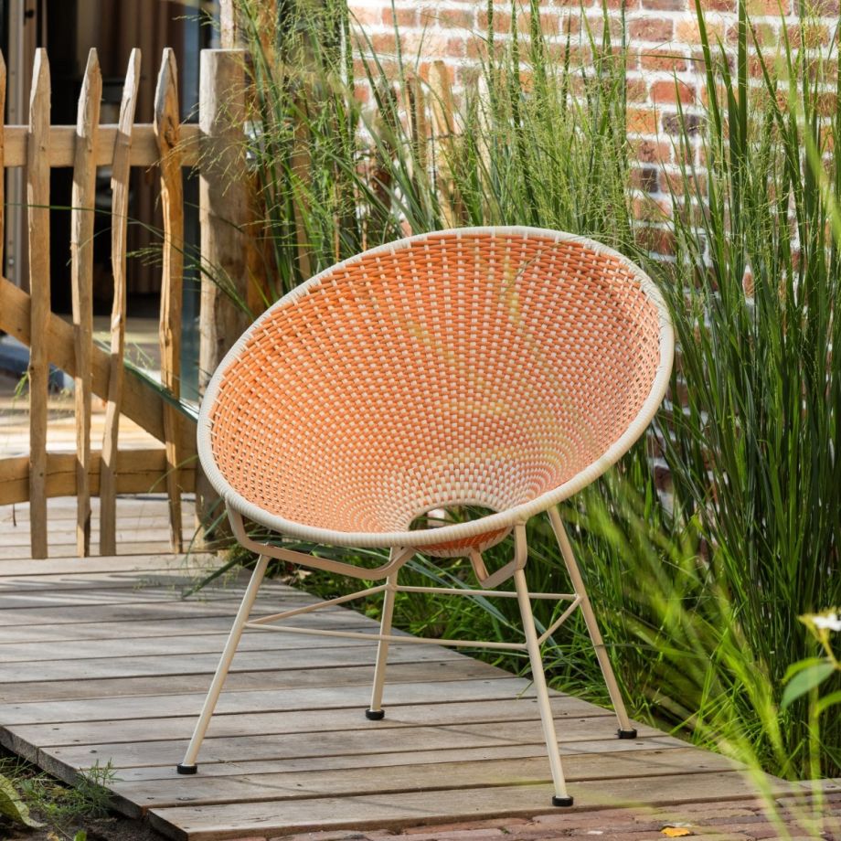 Woood Kazoun tuin loungestoel wicker
