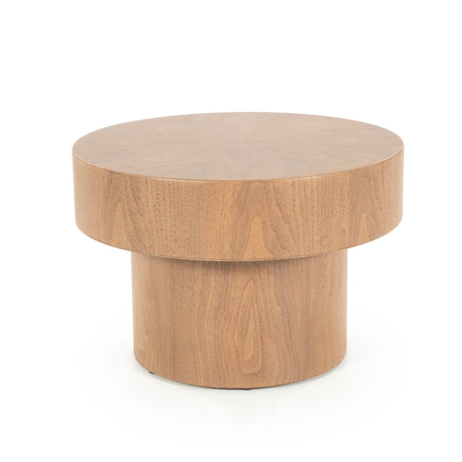 Bobbie bijzettafel ø45 cm - lichtbruin