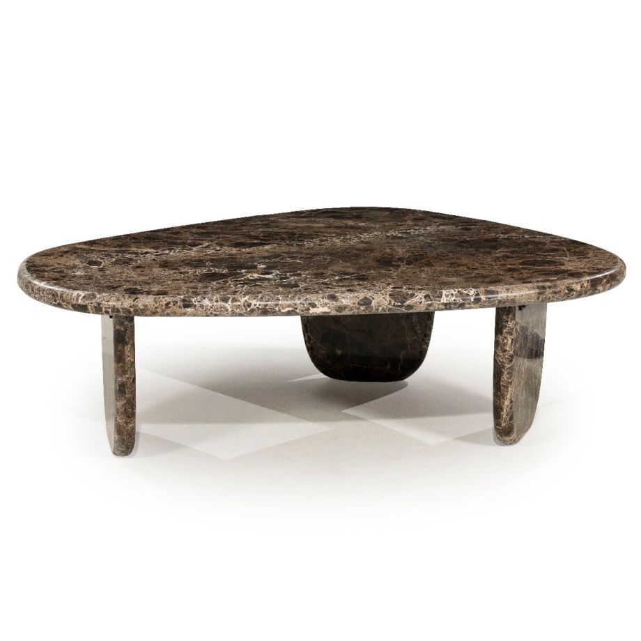 Devin salontafel 100x85x31 cm - bruin