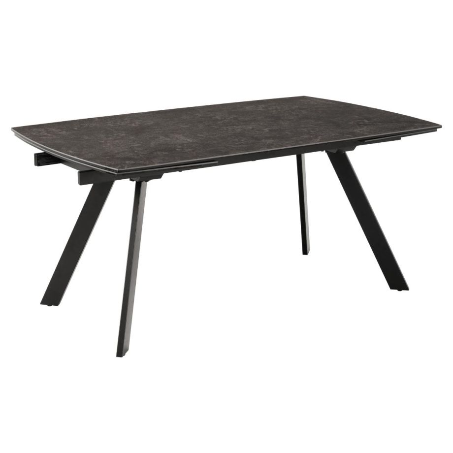 Nøra Lara uitschuiftafel 160/240x97x75 cm - zwart
