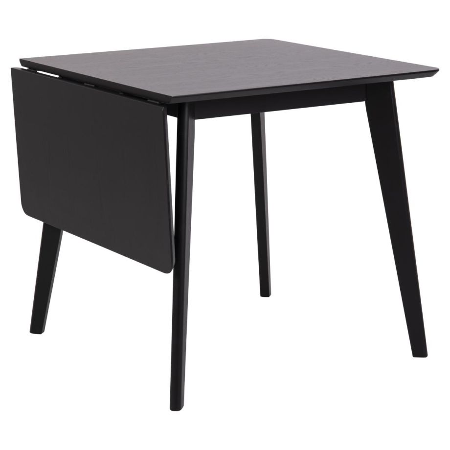 Nøra Alicia vierkante uitschuiftafel 80/120x80x76 cm | eikenfineer