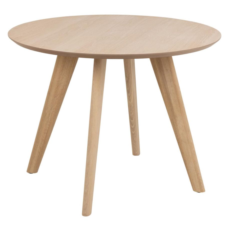Nøra Henry ronde eettafel Ø100x75 cm | eikenfineer - naturel