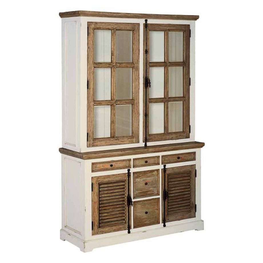 Amanda buffetkast - 140 cm - wit