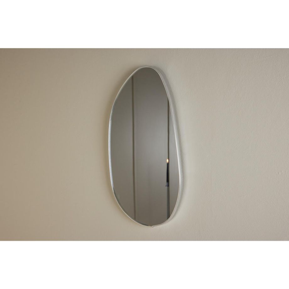 Salvo organische spiegel - 30 x 55 cm - zilver