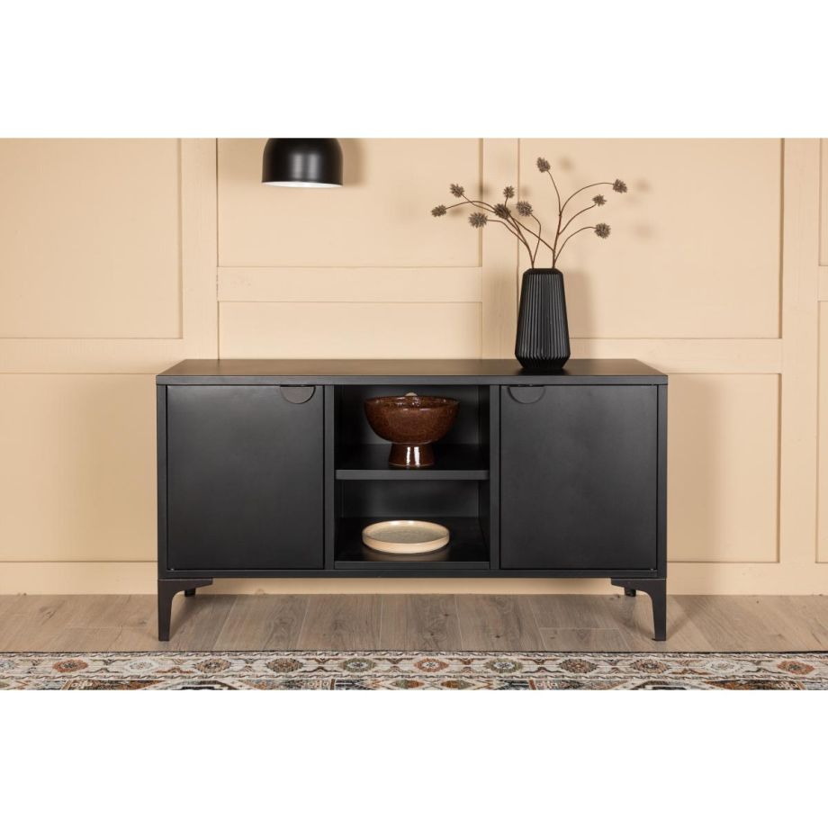 Souza tv-meubel - 120 cm - zwart