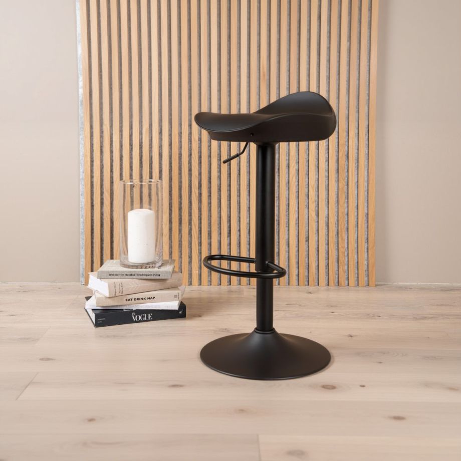 Svea Adeto verstelbare barkruk 68-88 cm - zwart