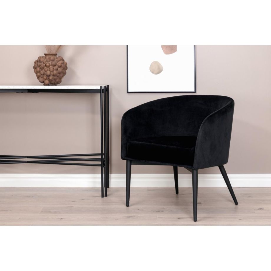 Liro fauteuil - zwart