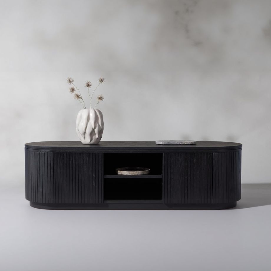 Svea Siro tv-meubel - 160 cm - zwart