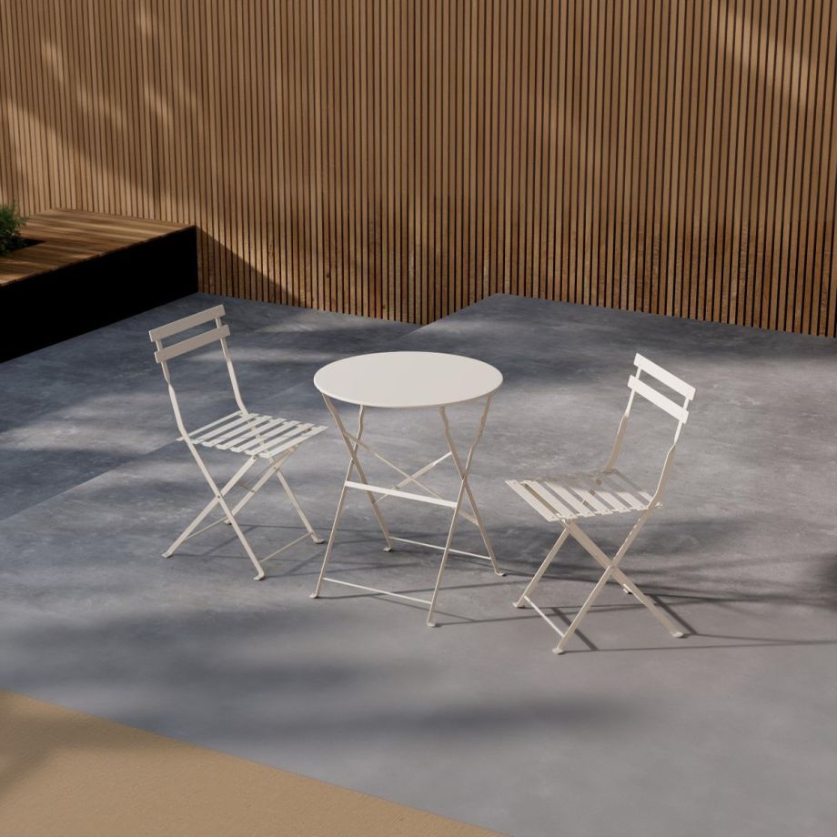 Svea Serkan inklapbare bistro set - beige