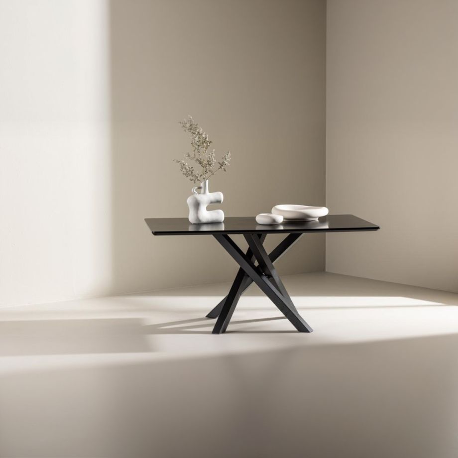 Svea Zilo rechthoekige salontafel - 60 x 100 cm - zwart