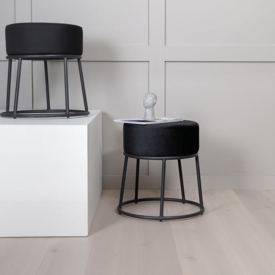 Svea Nox poef - velvet