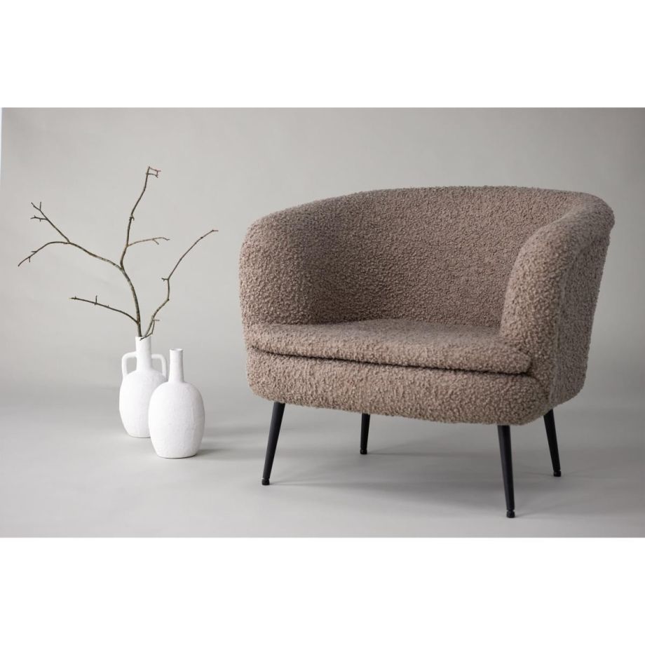 Aarti fauteuil - teddy - beige