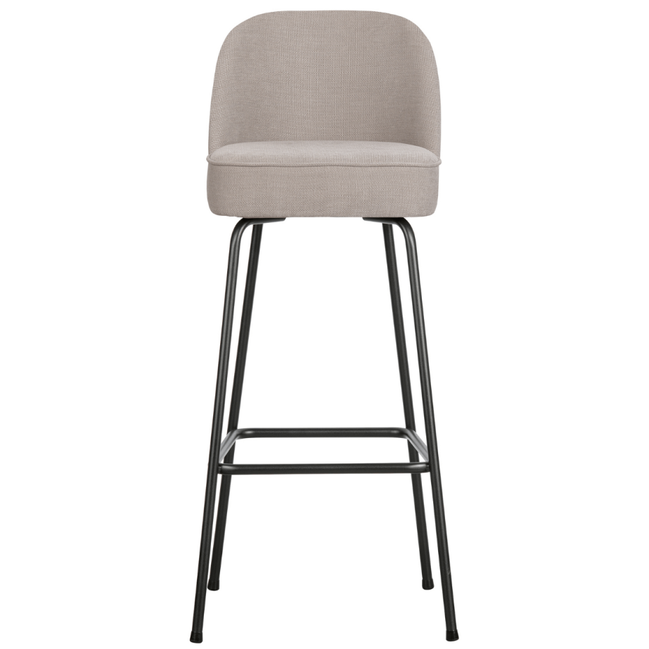 Vogue barstoel 80 cm geweven stof van het woonmerk BePureHome