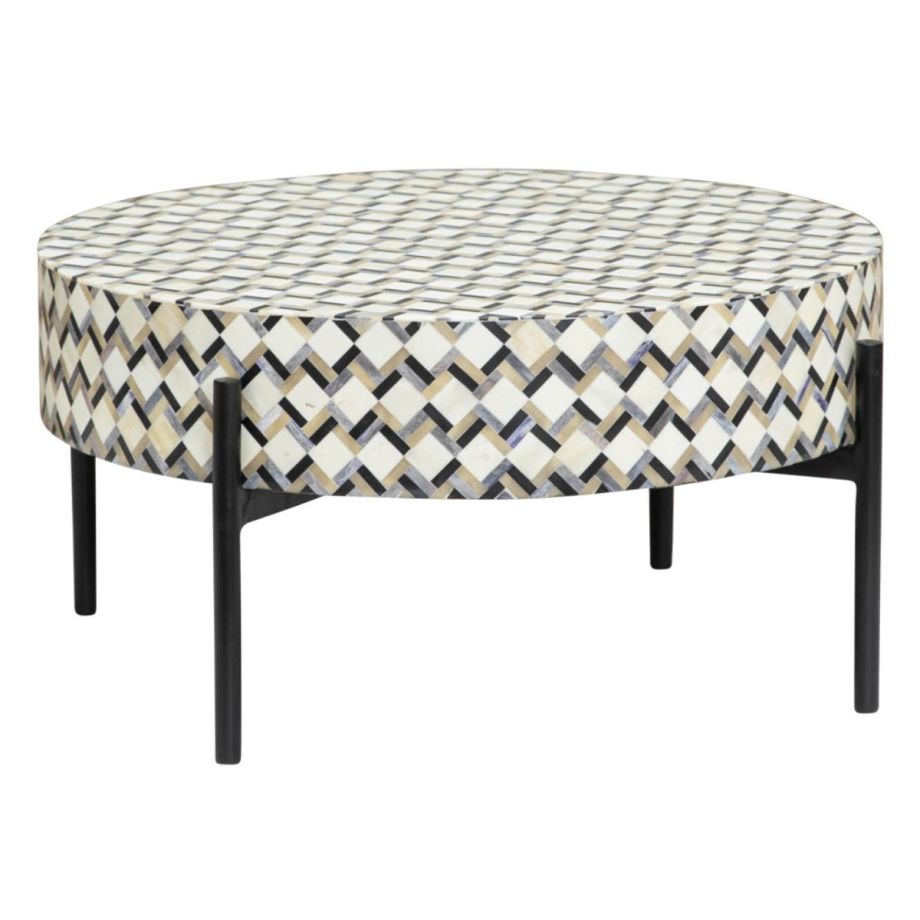 Brendola salontafel - ø60 cm - wit