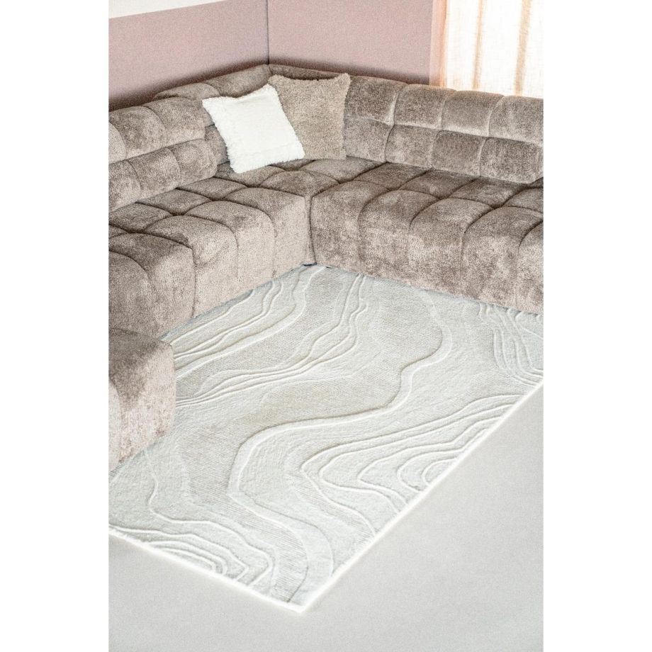 Vloerkleed Soil 160x230 cm - ivoor