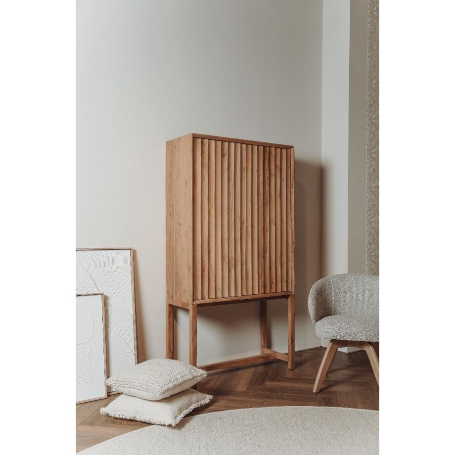 Crotone opbergkast - 90 cm - naturel