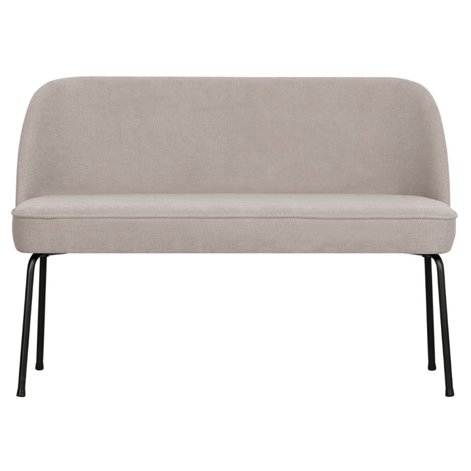 Vogue eetkamerbank 120 cm geweven stof van het woonmerk BePureHome