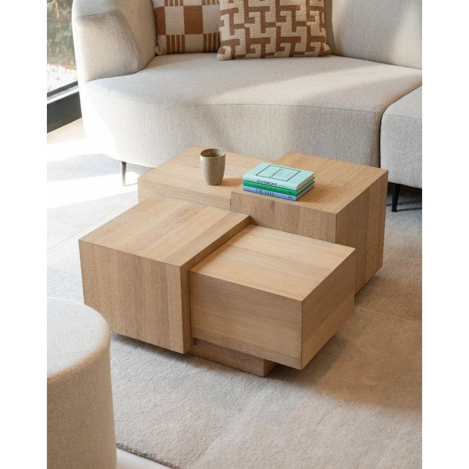 Quinten salontafel vierkant