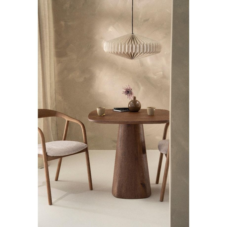 Aron eettafel 80x80 cm - bruin