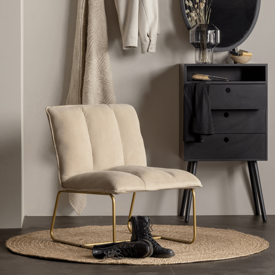 Woood Ross vloerkleed rond 150cm