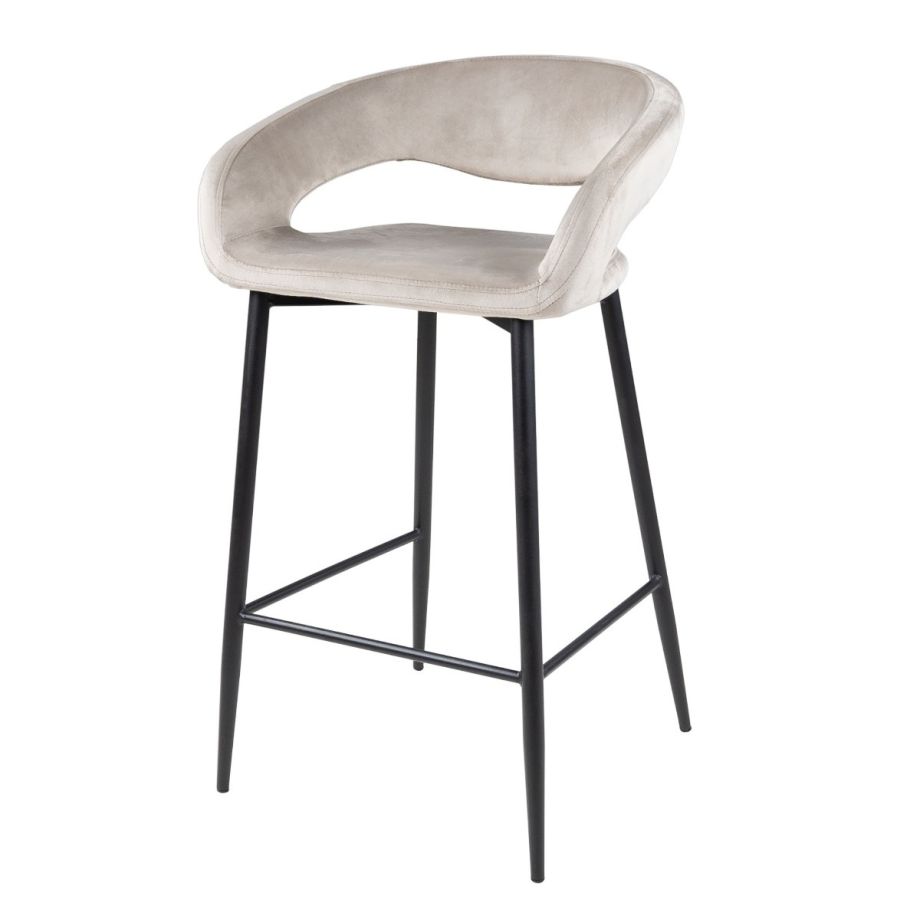 Kick Lenn barkruk velvet