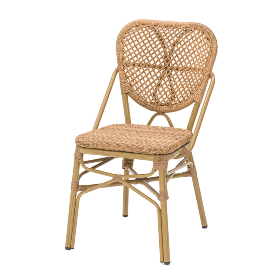 Mende terrasstoel rotan/aluminium van het woonmerk Project Y