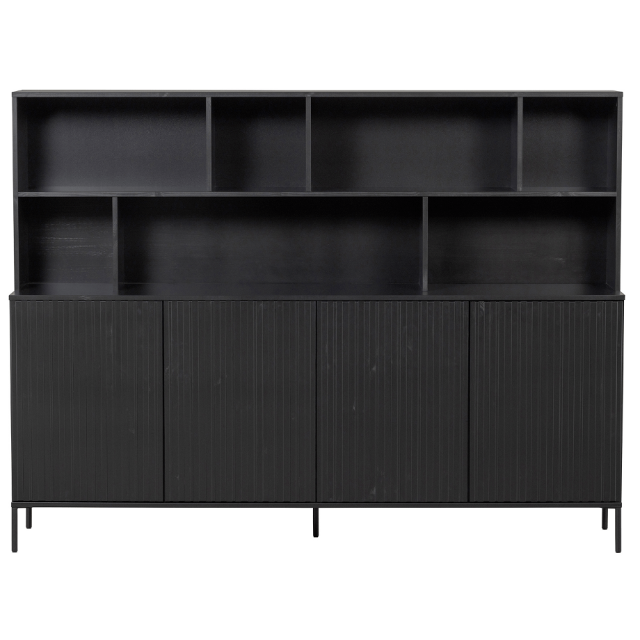 New Gravure wandkast 200cm van het woonmerk WOOOD