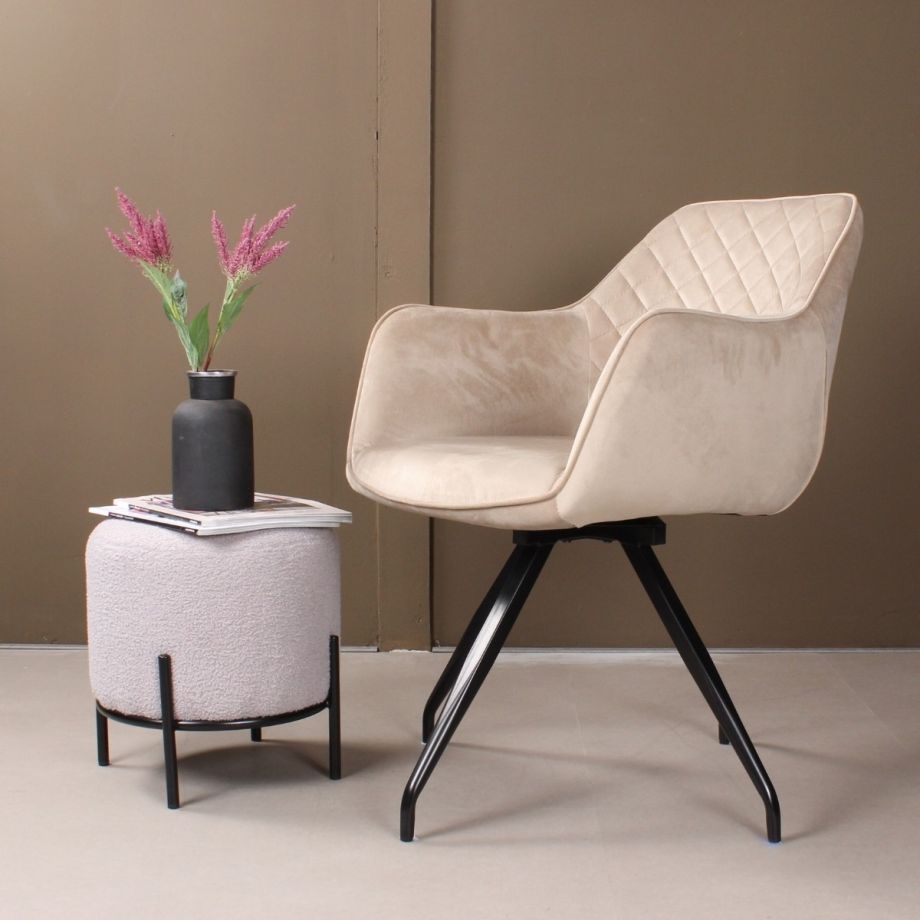 DS4U Romy 2.0 armstoel velours