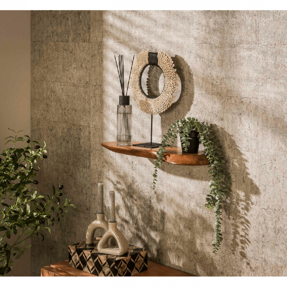 Boka organische wandplank - 60 cm - naturel