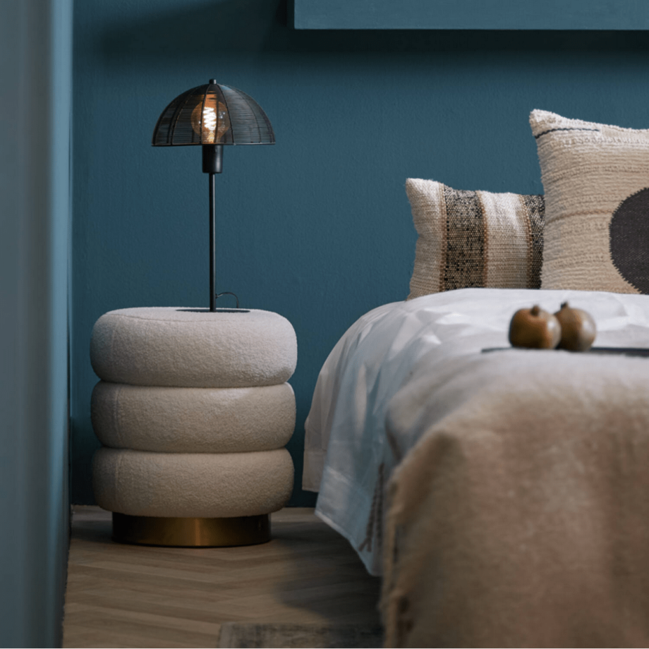 Kimi poef Ø40x45 cm teddy 