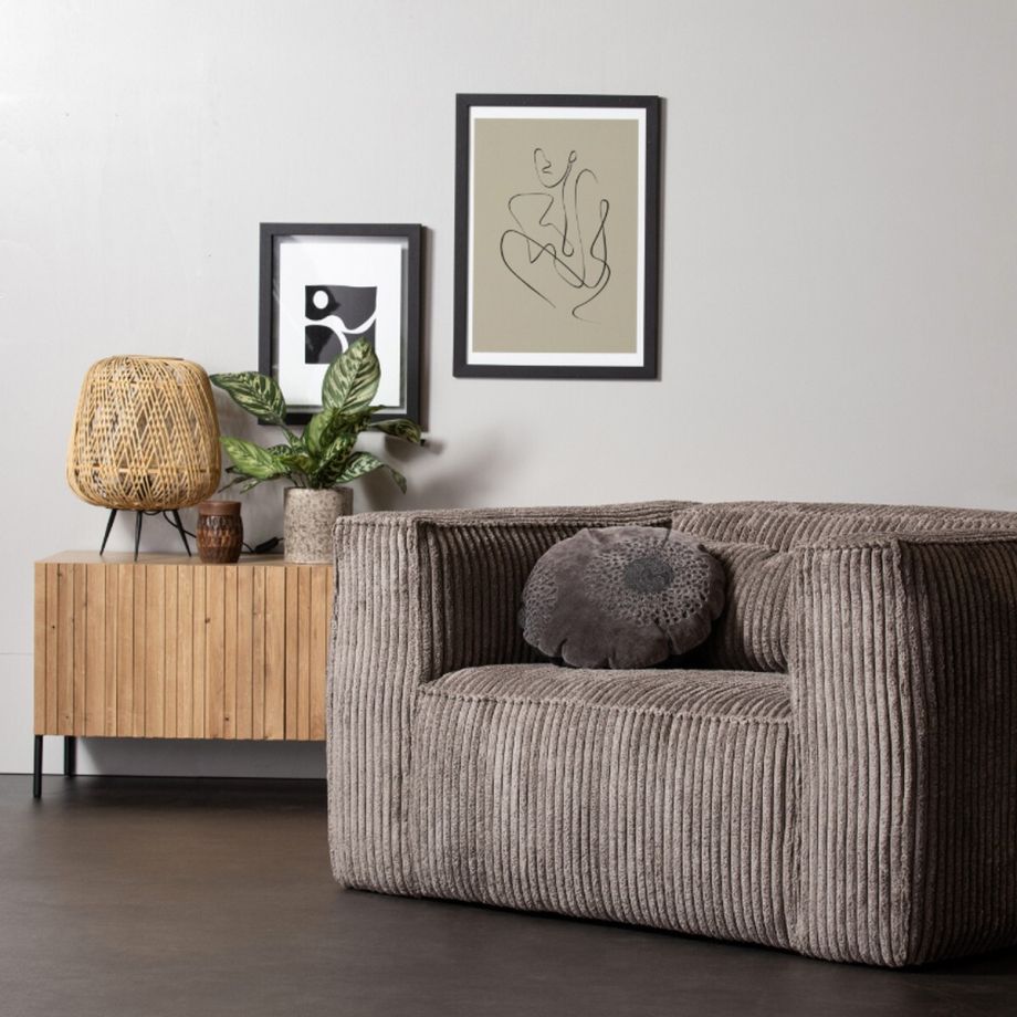 Fauteuil Bean Grove Ribstof