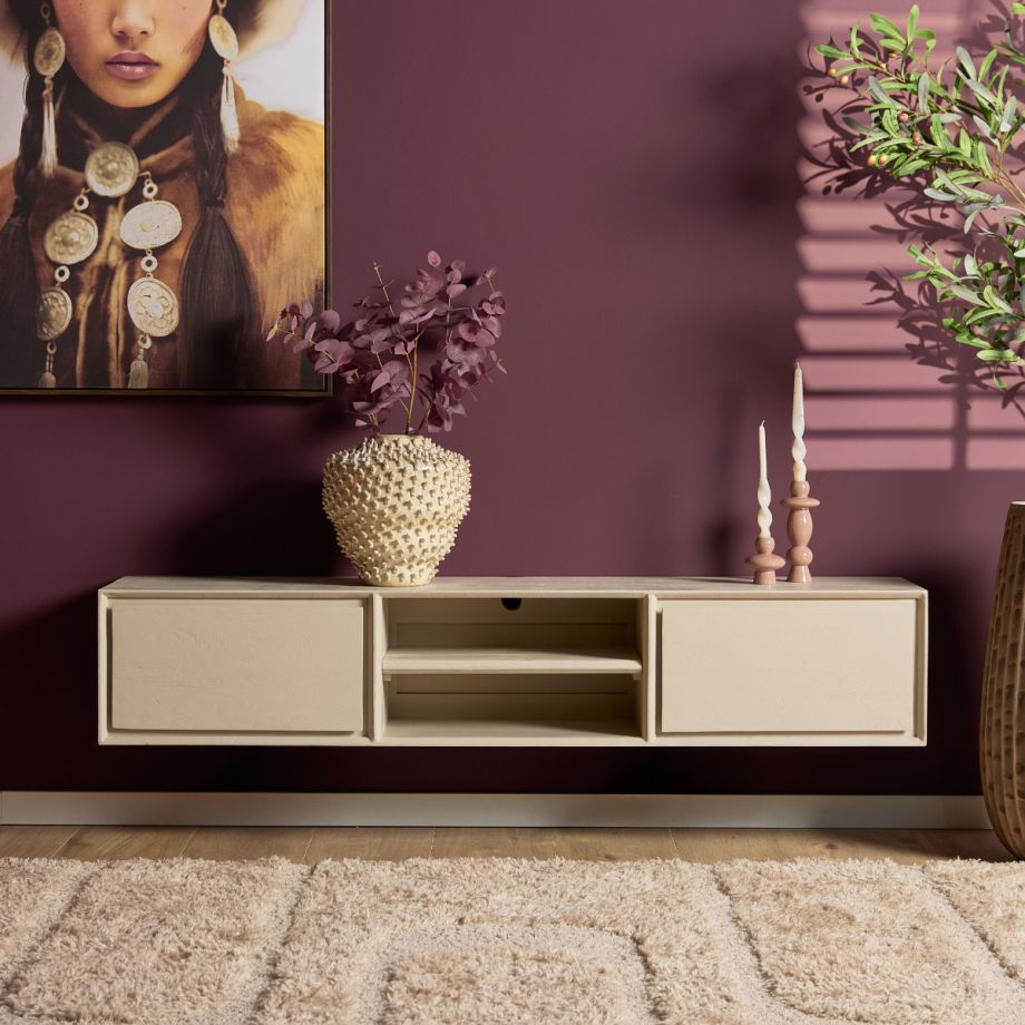 Zwevend tv-meubel Ambiance 160 cm