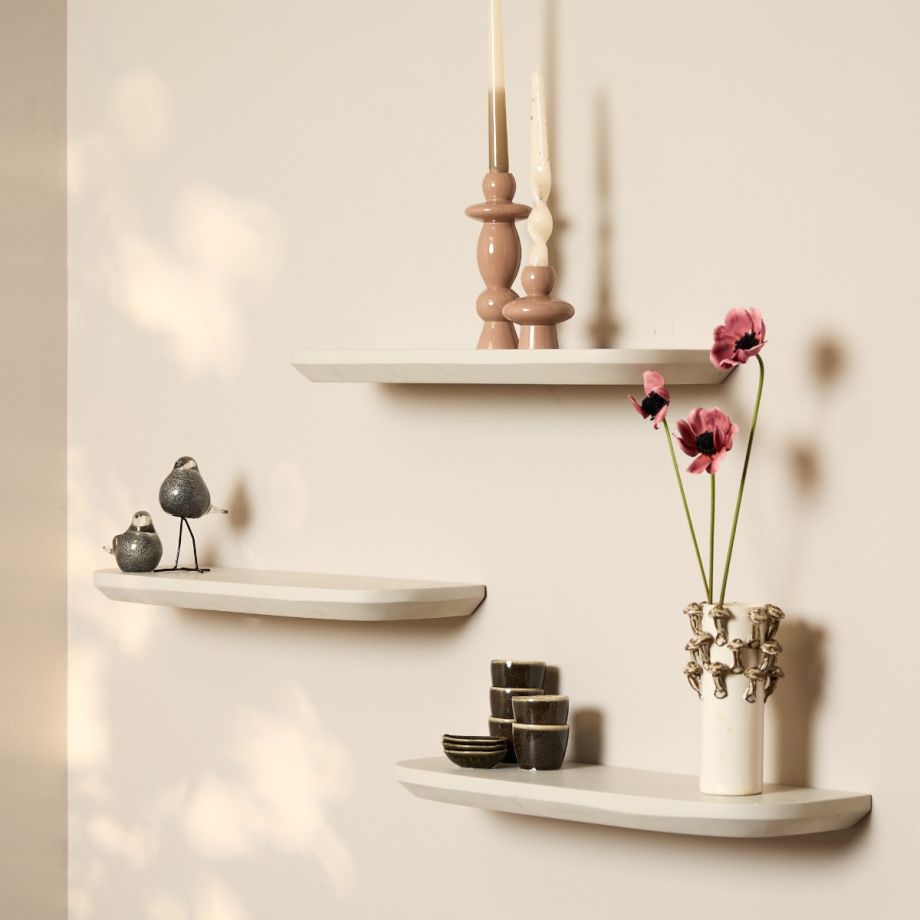 Gusta wandplank  set van 3