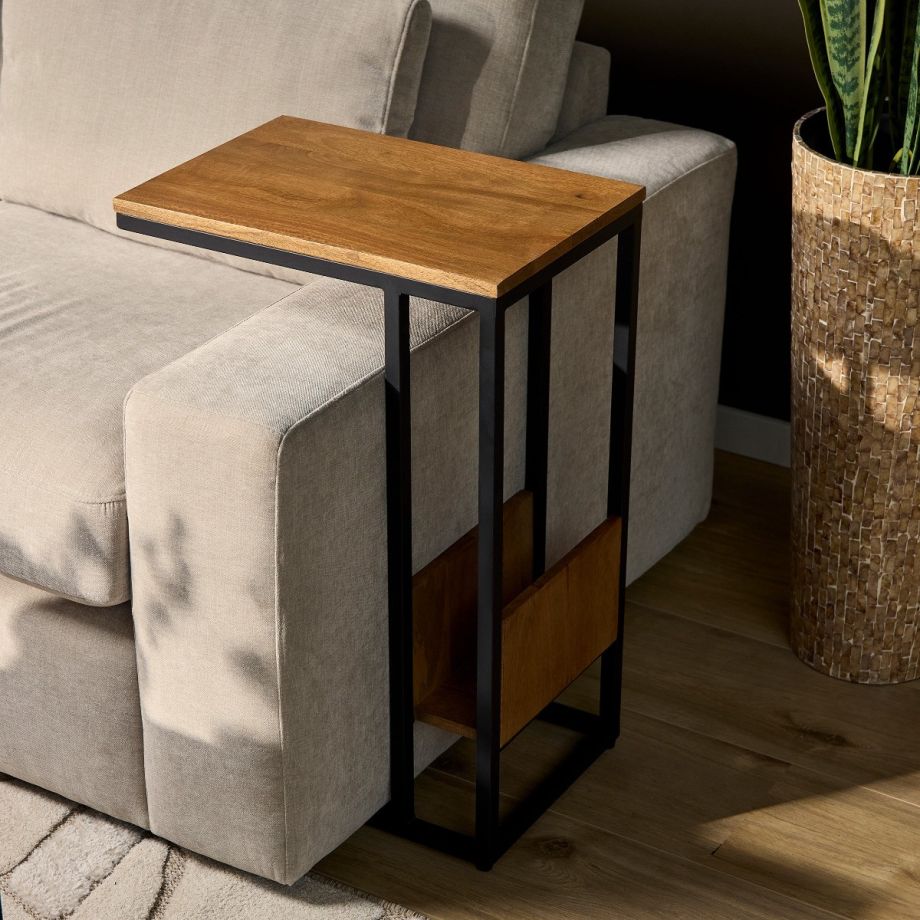 Slider bijzettafel hoog