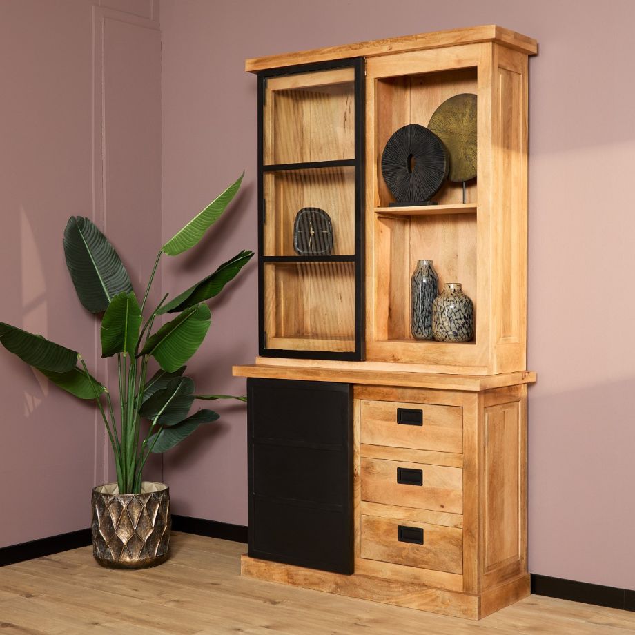 Starfurn Nashville stellingkast 120 cm - naturel