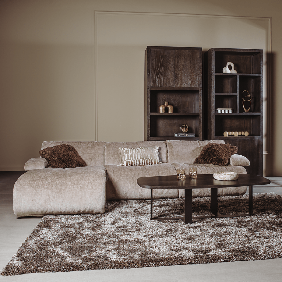 Tower Living Mincio salontafel - 130 cm - bruin