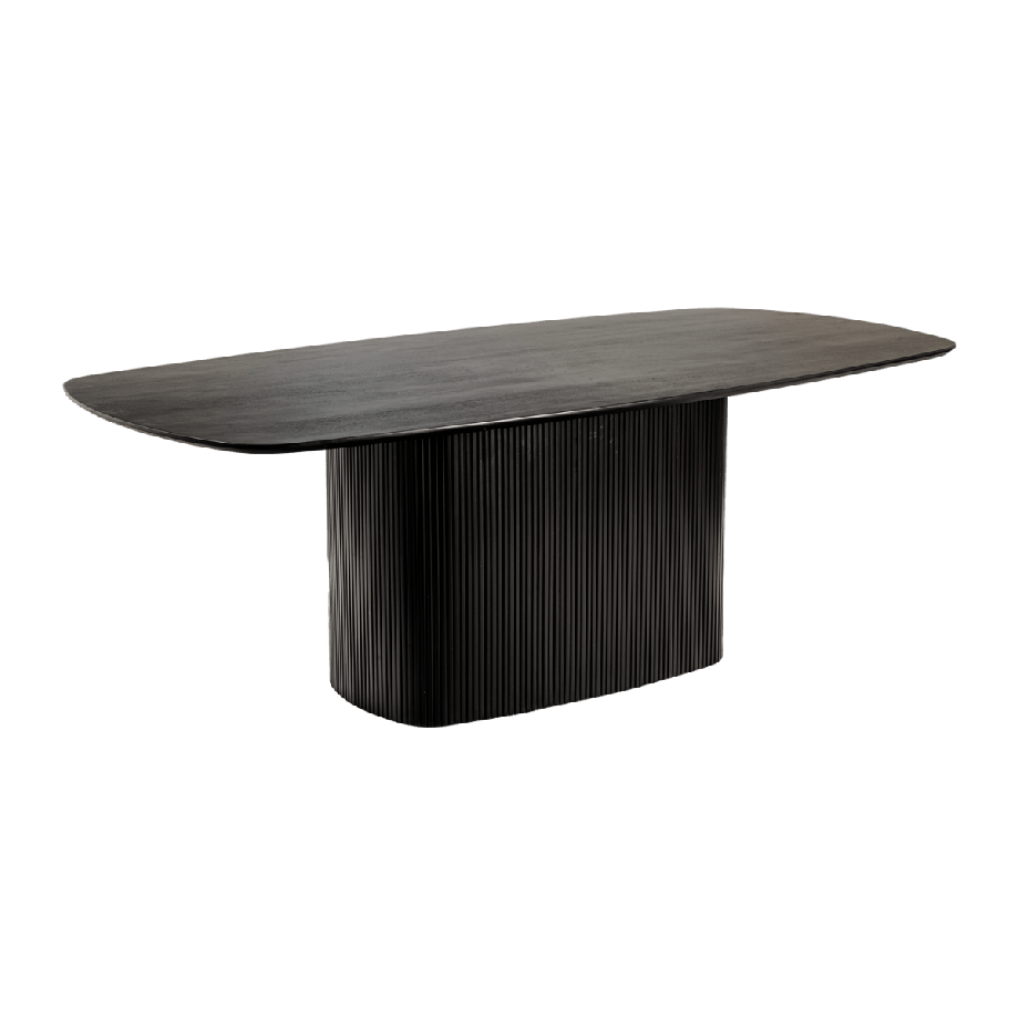 Rivello eettafel - 260 cm - zwart