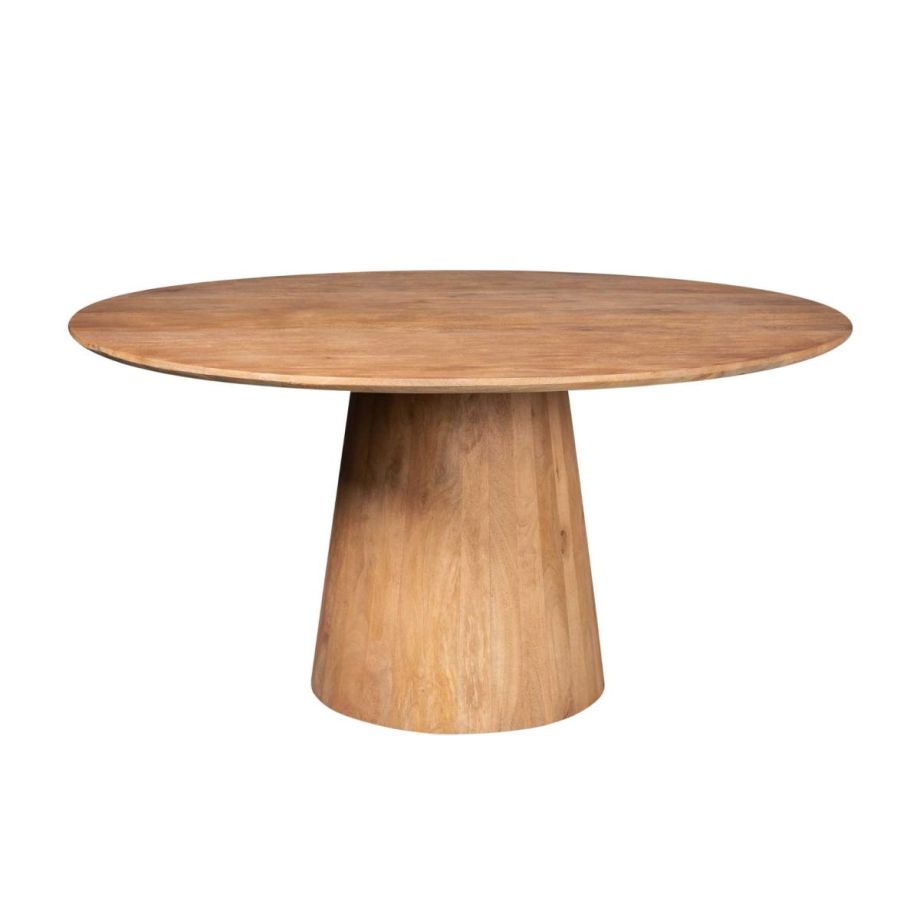 Eettafel Madison ø130 cm kolom poot - naturel