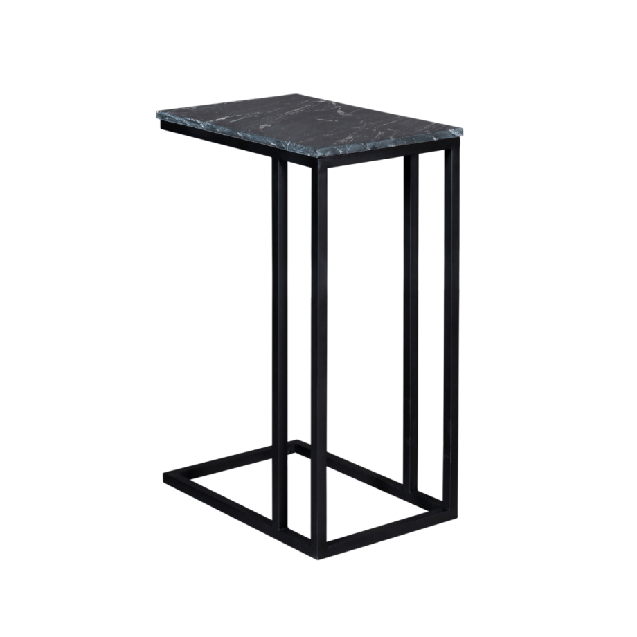 Starfurn Bijzettafel Marmer - zwart