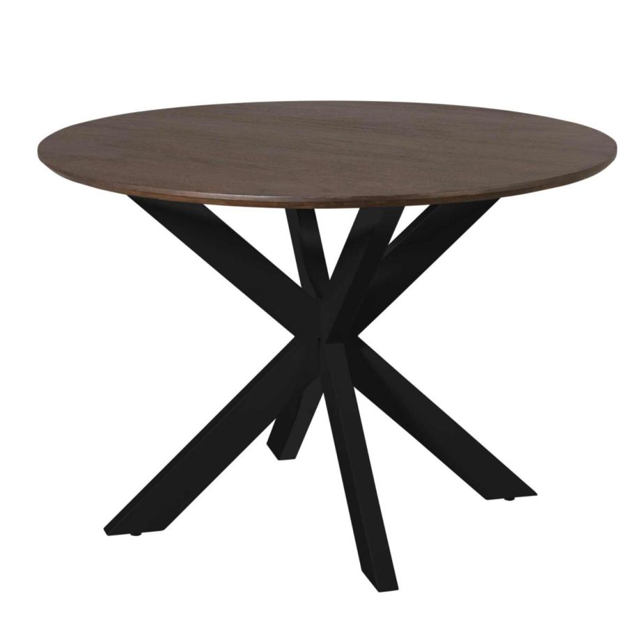 Eettafel Madison ø110 cm bruin